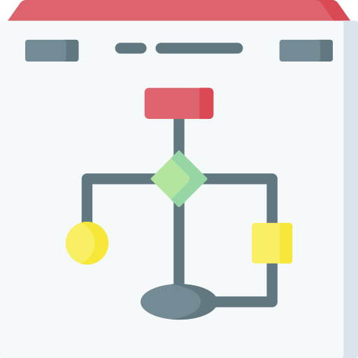 Flowchart Special Flat icon