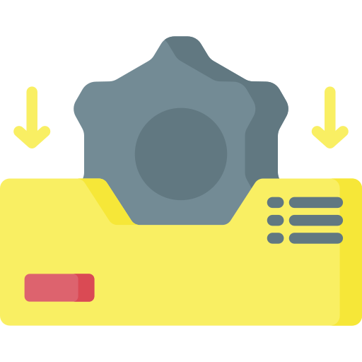 Inbox Special Flat icon