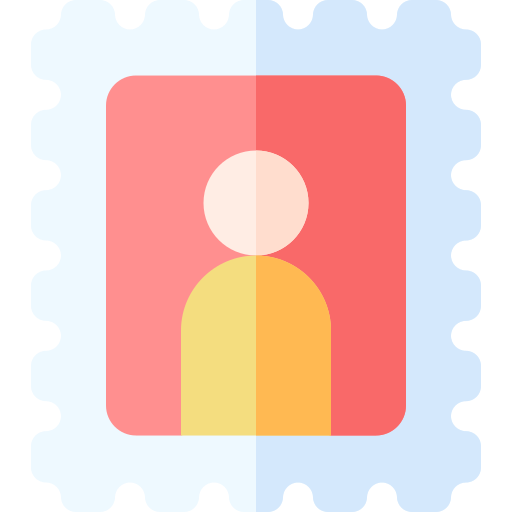 Stamp Basic Rounded Flat icon