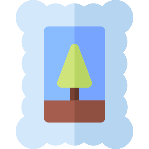 카드 Basic Rounded Flat icon