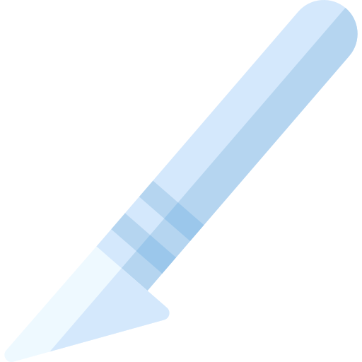 cuchillo Basic Rounded Flat icono