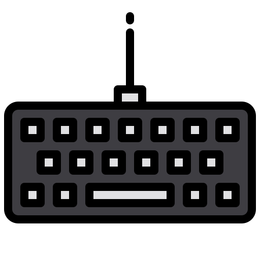 teclado xnimrodx Lineal Color Ícone