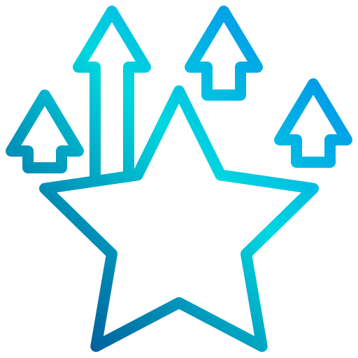 Звезда xnimrodx Lineal Gradient иконка