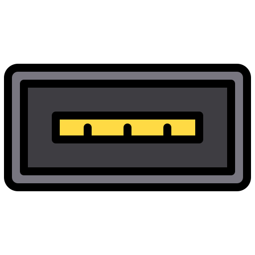 puerto usb xnimrodx Lineal Color icono