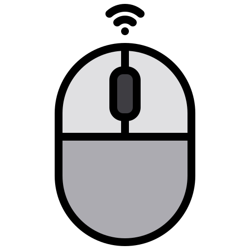 ratón inalambrico xnimrodx Lineal Color icono