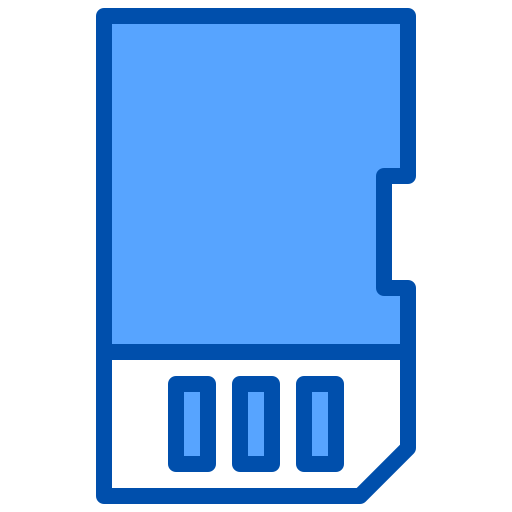 sd-kaart xnimrodx Blue icoon