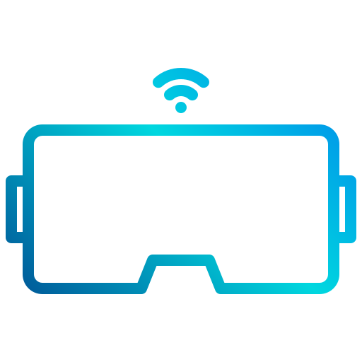 gafas de realidad virtual xnimrodx Lineal Gradient icono