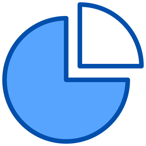 cirkeldiagram xnimrodx Blue icoon