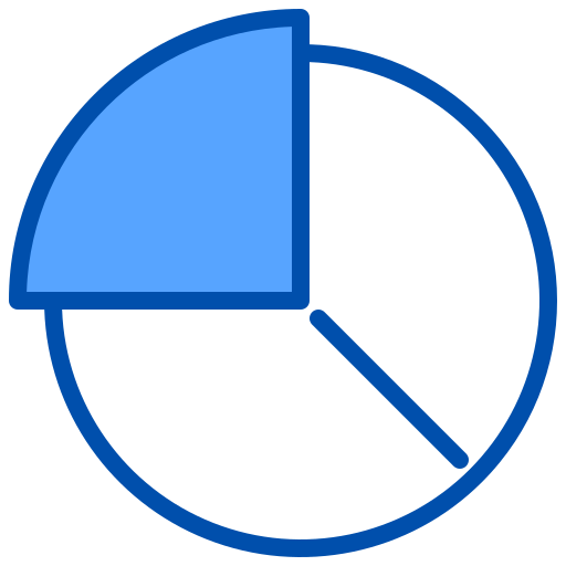 円グラフ xnimrodx Blue icon