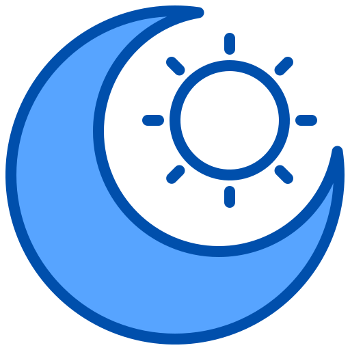 giorno e notte xnimrodx Blue icona