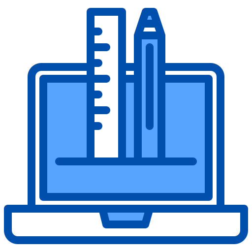웹 디자인 xnimrodx Blue icon