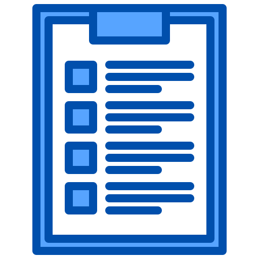 Clipboard xnimrodx Blue icon