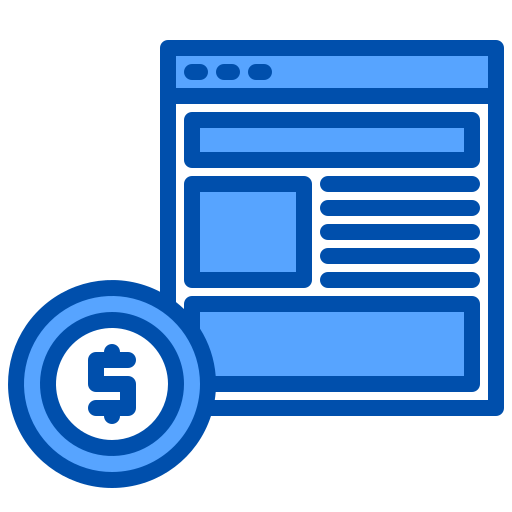 Web design xnimrodx Blue icon