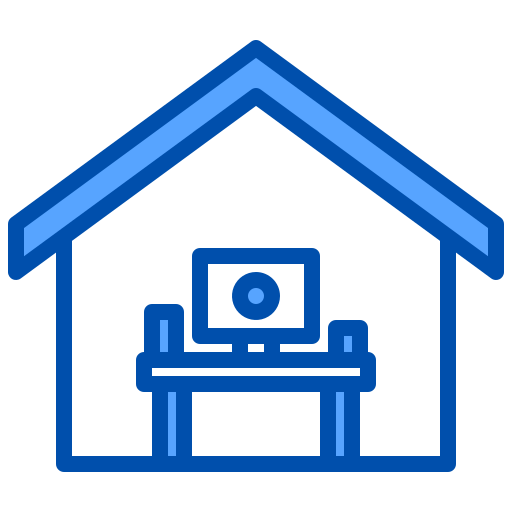 Work from home xnimrodx Blue icon