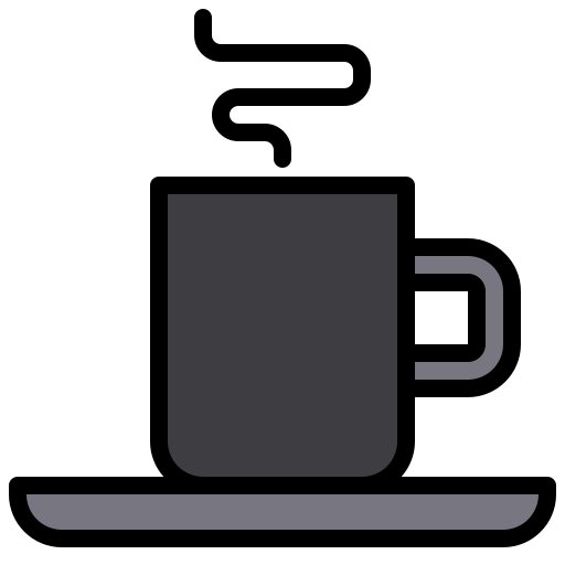 Чашка кофе xnimrodx Lineal Color иконка