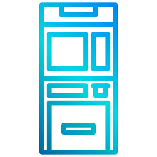cajero automático xnimrodx Lineal Gradient icono