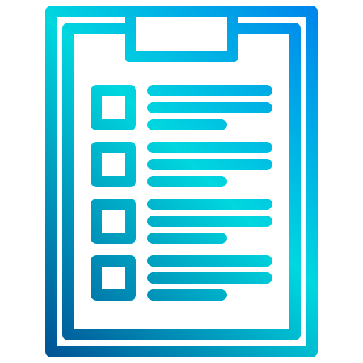 zwischenablage xnimrodx Lineal Gradient icon