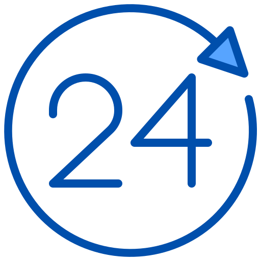 24 hours xnimrodx Blue icon