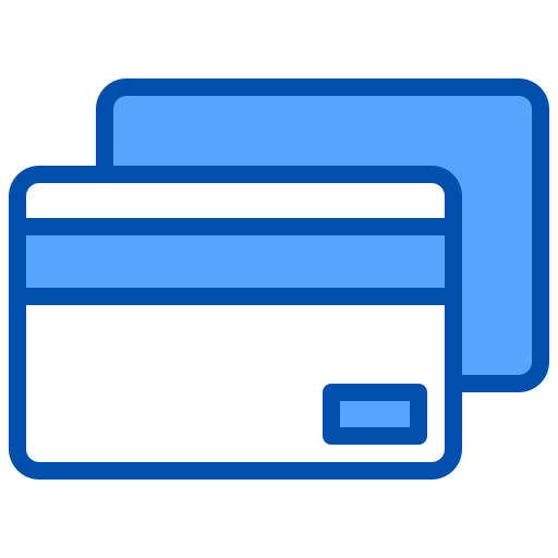 신용 카드 xnimrodx Blue icon