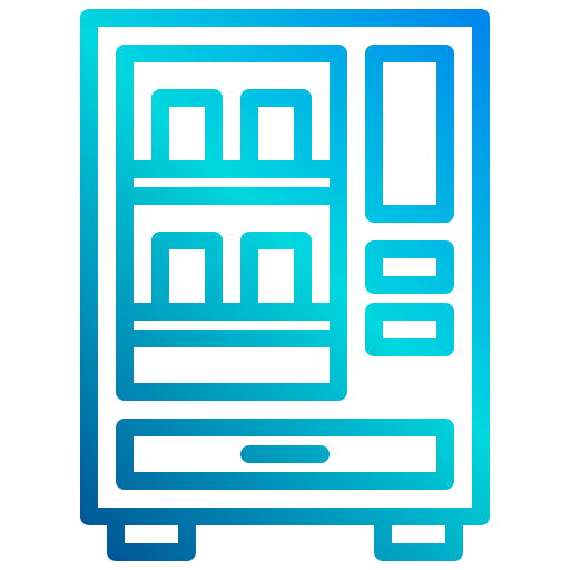 máquina expendedora xnimrodx Lineal Gradient icono