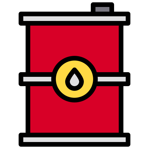 barril de petróleo xnimrodx Lineal Color icono