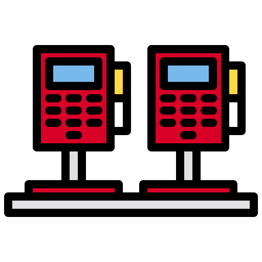 Телефонная будка xnimrodx Lineal Color иконка