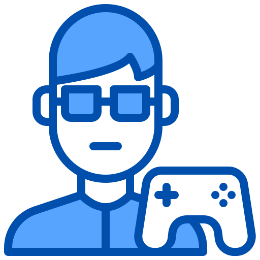 gamer xnimrodx Blue icoon