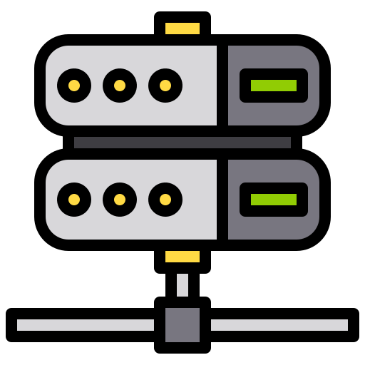 servidor xnimrodx Lineal Color icono