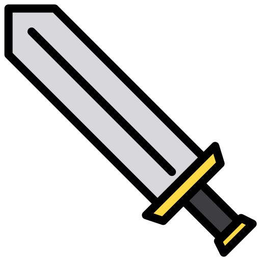 espada xnimrodx Lineal Color icono