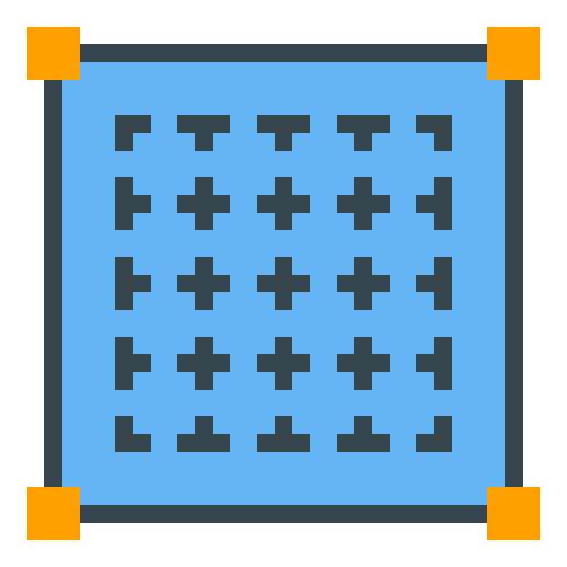 Grid Mavadee Flat icon