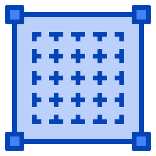 Grid Generic Blue icon