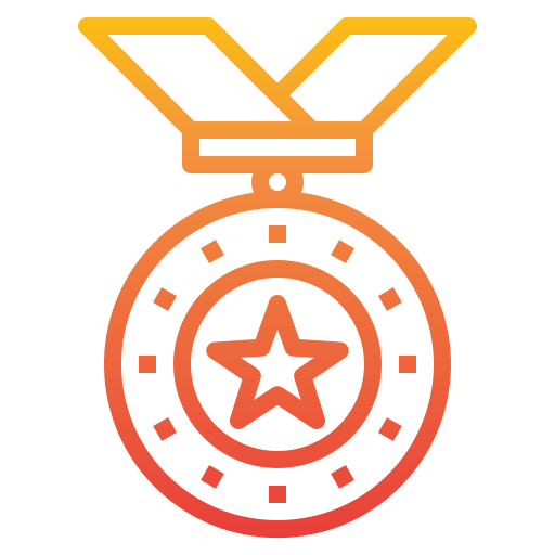 medaille itim2101 Gradient icoon