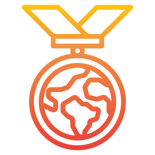 メダル itim2101 Gradient icon
