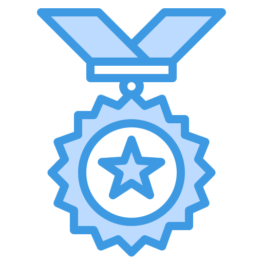 medaglia itim2101 Blue icona