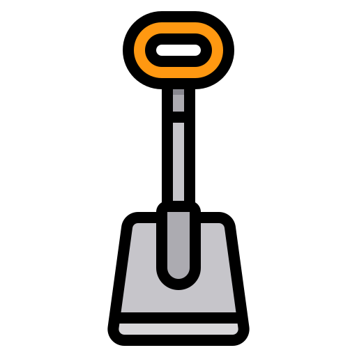 Shovel itim2101 Lineal Color icon