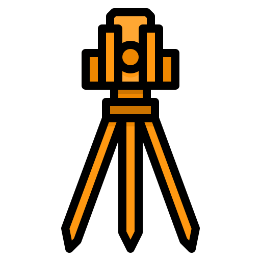 Theodolite itim2101 Lineal Color icon