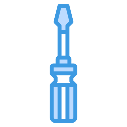 Screwdriver itim2101 Blue icon