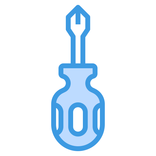 Screwdriver itim2101 Blue icon