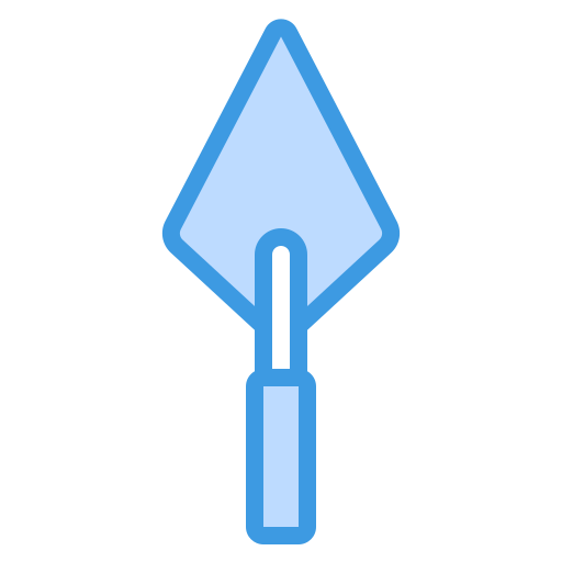 Shovel itim2101 Blue icon