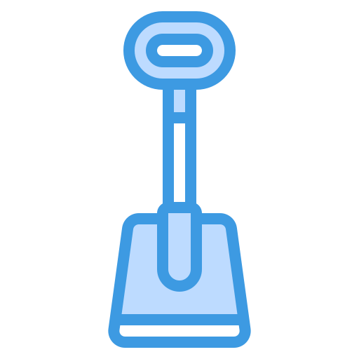Shovel itim2101 Blue icon