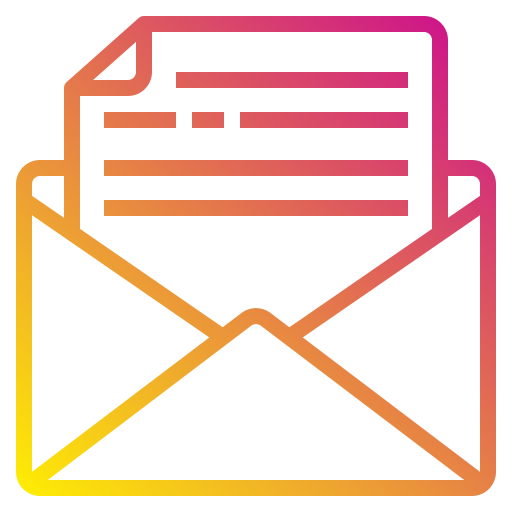 email Payungkead Gradient icon
