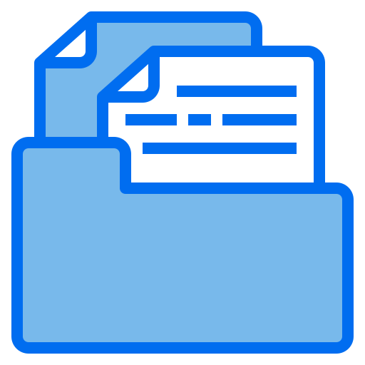 Folder Payungkead Blue icon