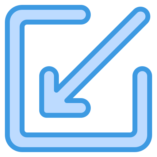 minimaliseren itim2101 Blue icoon