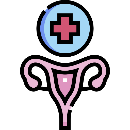 Рак шейки матки Detailed Straight Lineal color иконка