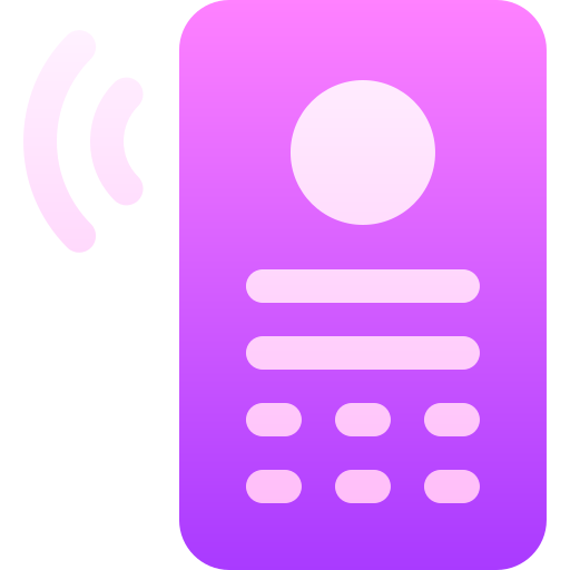 Doorbell Basic Gradient Gradient icon