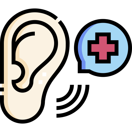耳 Detailed Straight Lineal color icon