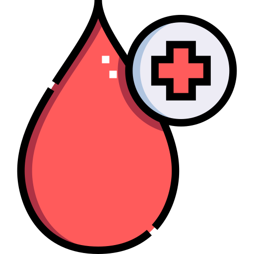 献血 Detailed Straight Lineal color icon