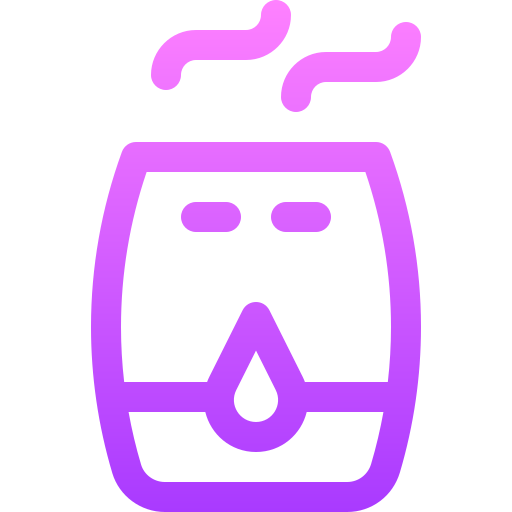 Humidifier Basic Gradient Lineal color icon