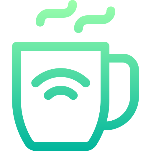kaffeebecher Basic Gradient Lineal color icon