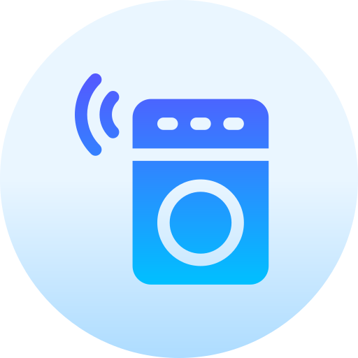 Washing machine Basic Gradient Circular icon